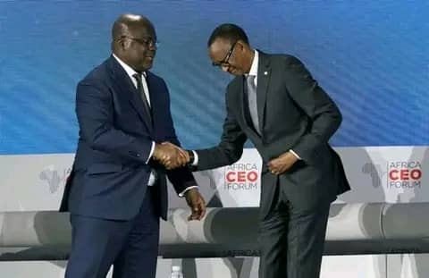 RDC-Rwanda : à Bruxelles, Paul Kagame se moque de la main tendue de Félix Tshisekedi