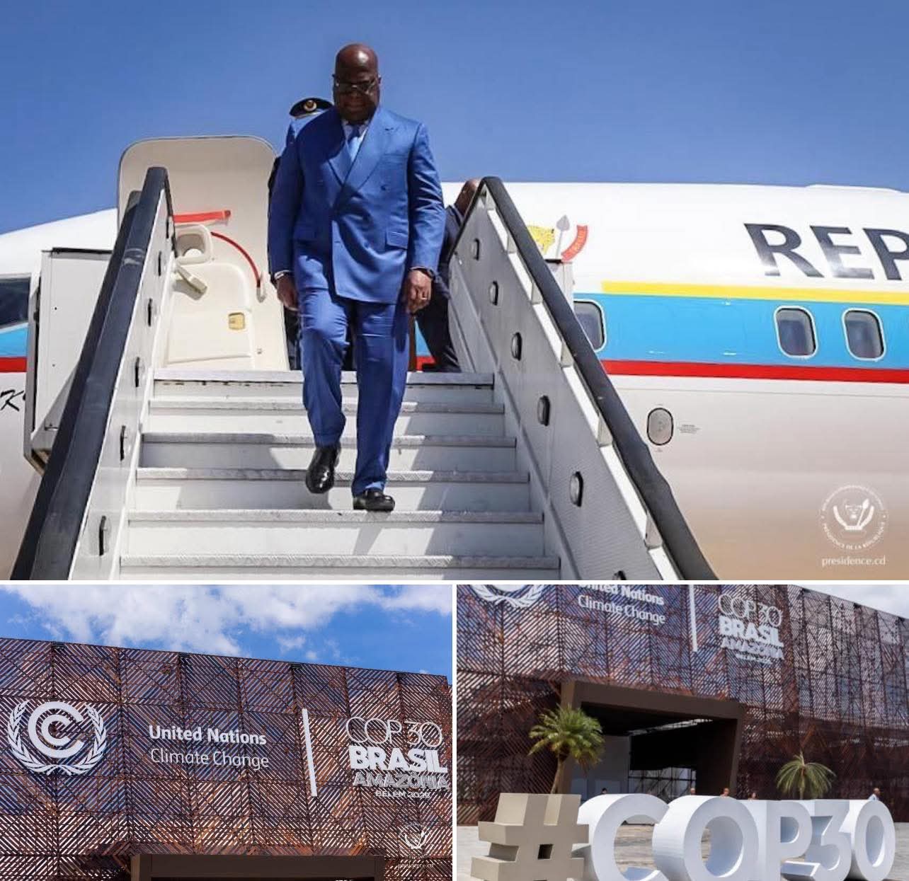 Crise climatique : à la COP30 au Brésil, Tshisekedi tente de vendre son image de « leader d’un pays solution »